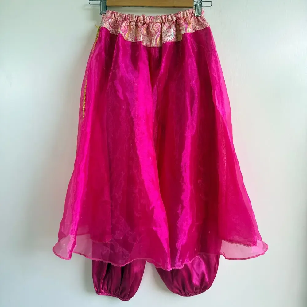 Disney Store Princess Jasmine Pink Costume Live Action Aladdin Girls Medium 7/8 - Picture 16 of 16